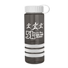 Sergeant Stripe - 24 oz. Tritan™ Bottle with Tethered Lid and Stripe Bands
